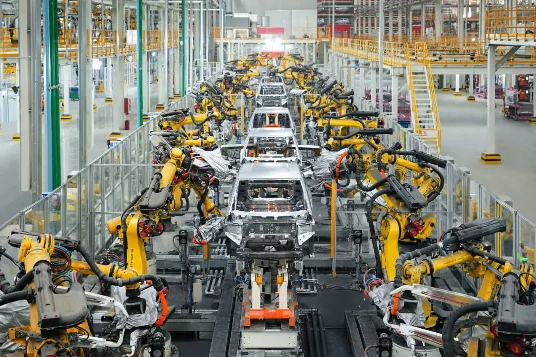 比亞迪新能源乘用車工廠。公司/供圖