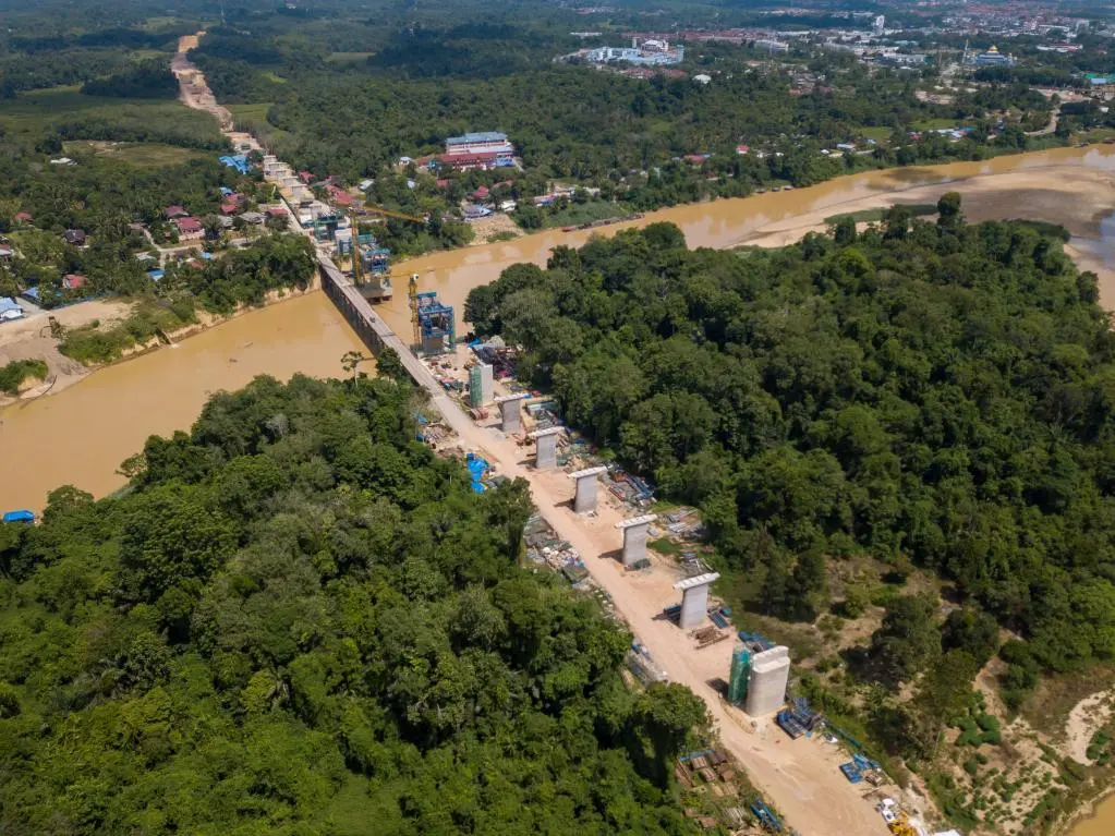 “马东铁”2022年7月俯瞰图，图自新华社