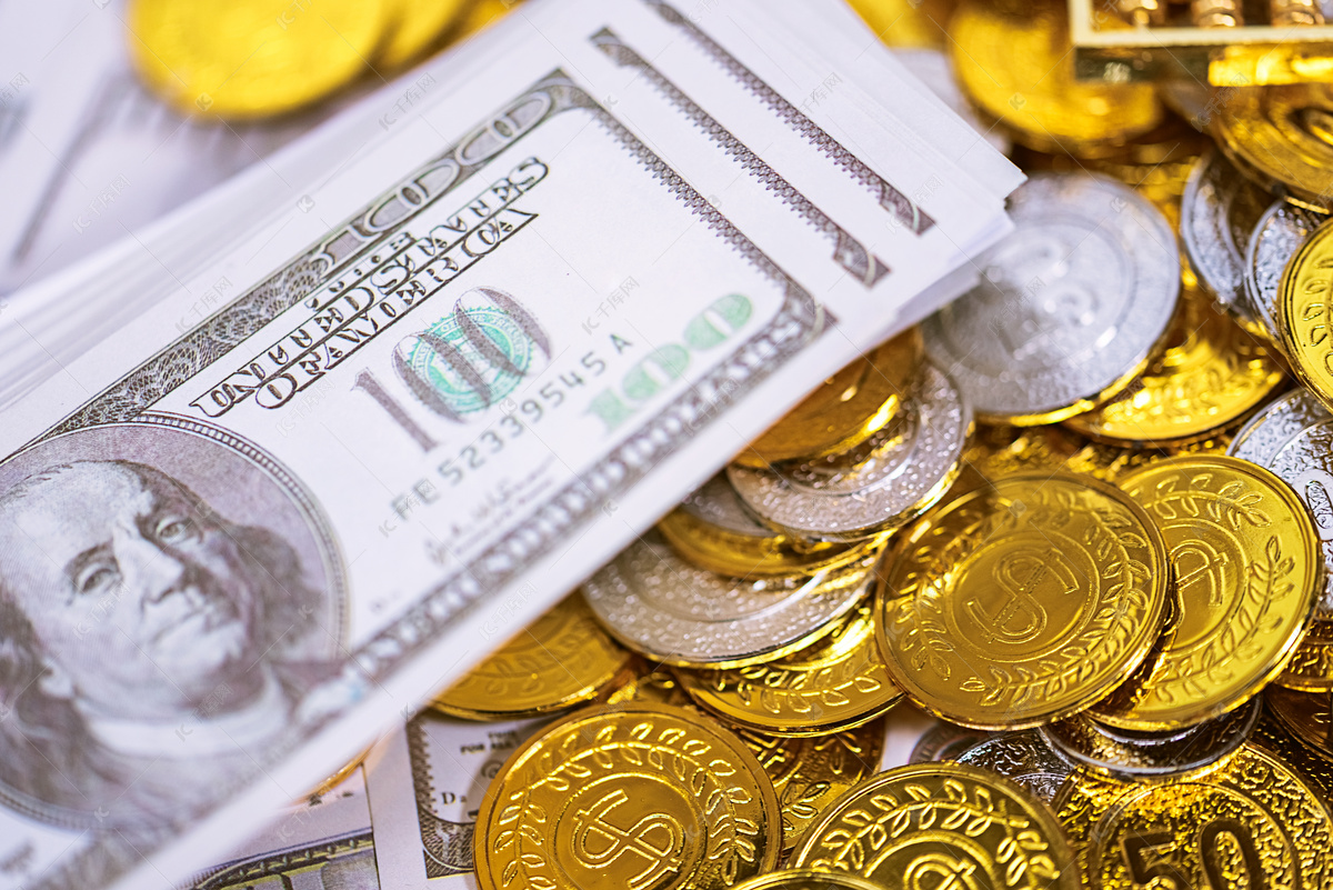 美元金融理財金幣銀幣投資攝影圖高清攝影大圖-千庫網(wǎng)