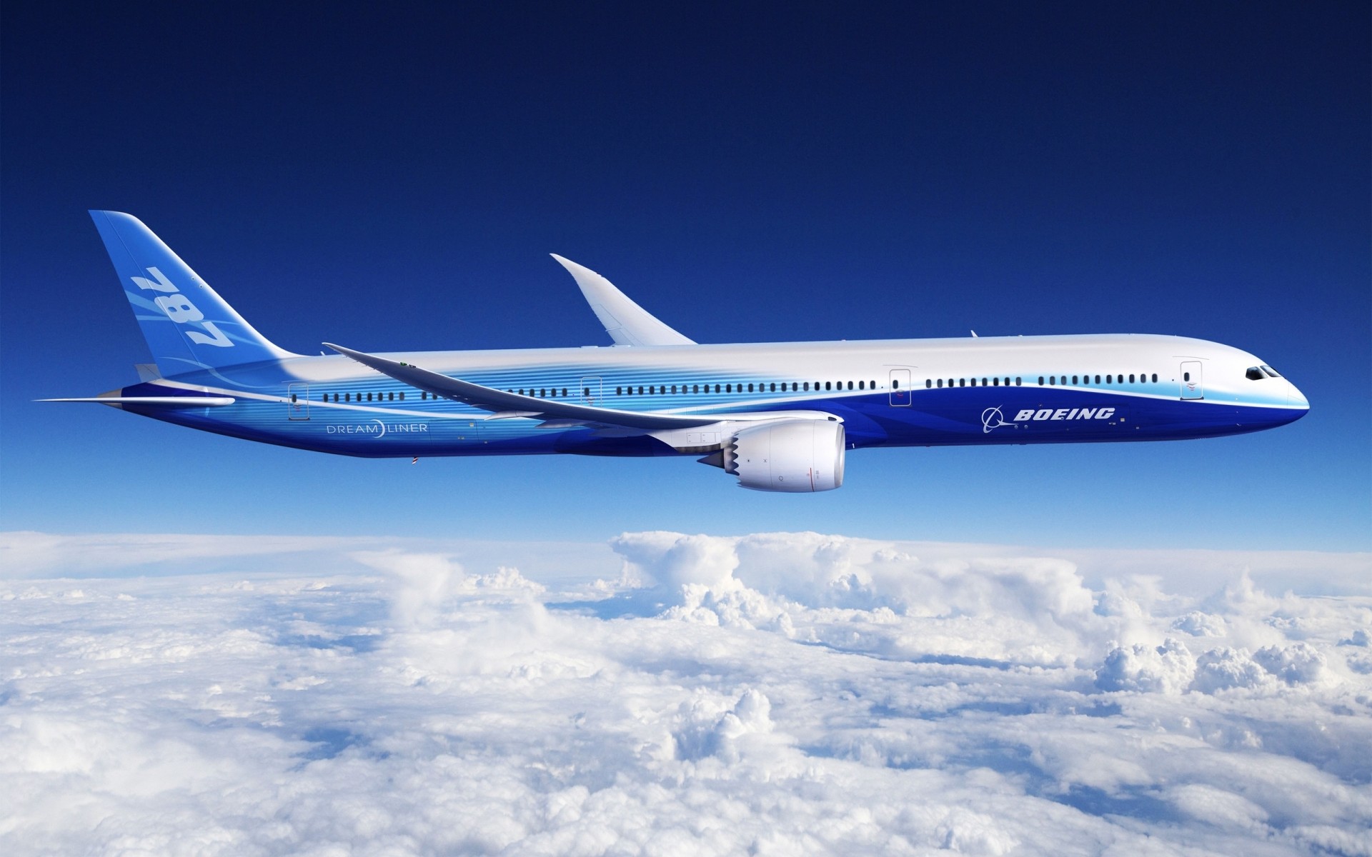 波音787，梦想客机，Dreamliner_我爱桌面网提供