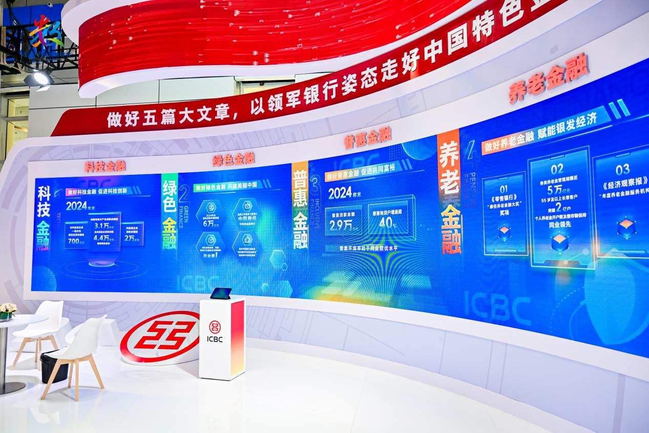 工商銀行做好“五篇大文章”，服務(wù)經(jīng)濟社會高質(zhì)量發(fā)展。 林雙偉 攝