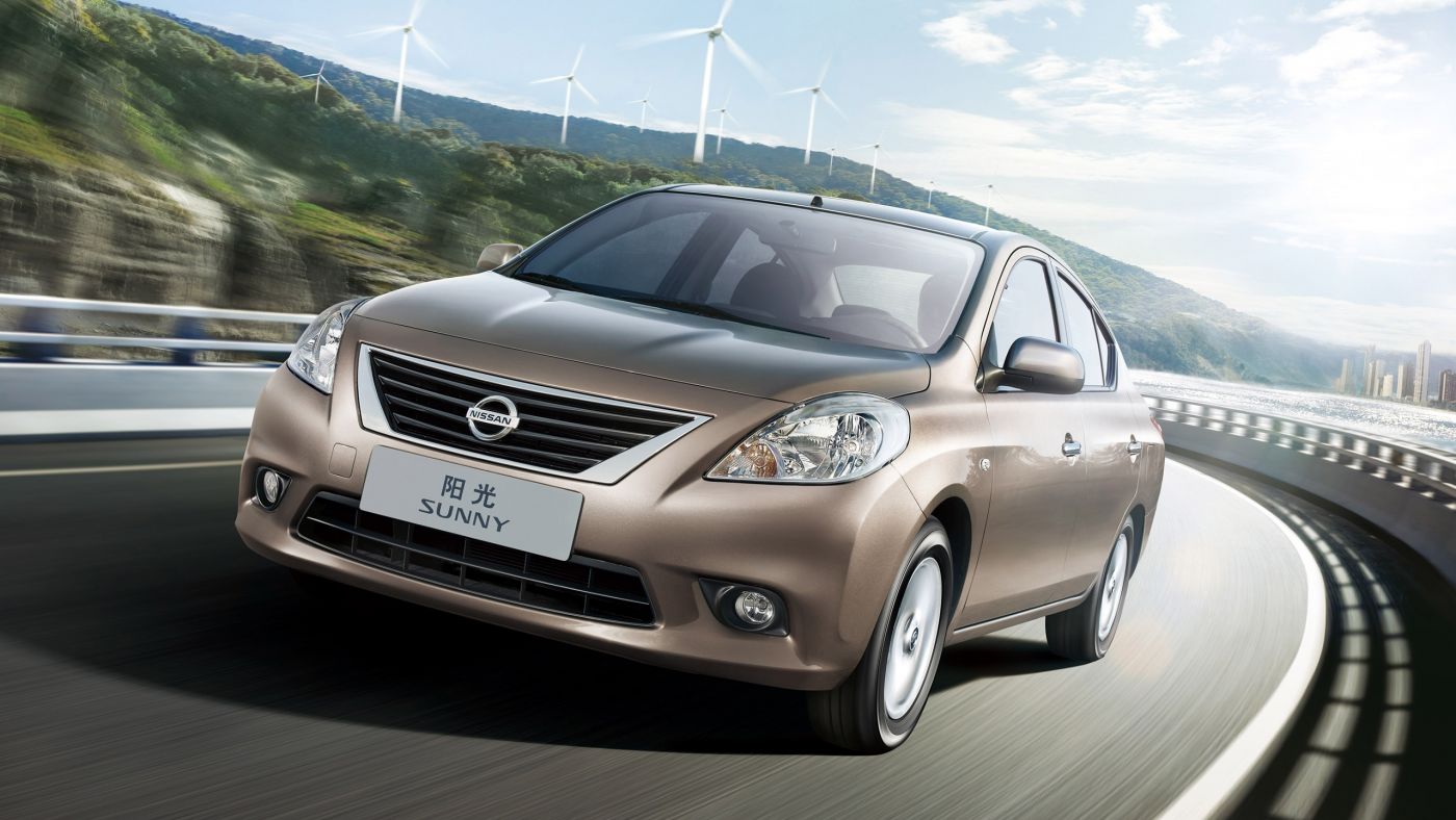 高清晰nissan日產(chǎn)尼桑陽光系列汽車壁紙