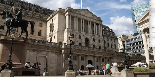 英國央行（第一財經攝像阿卓攝）