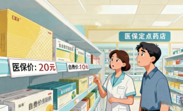 医保价比自费价贵 医保定点药店 阴阳价 乱象调查