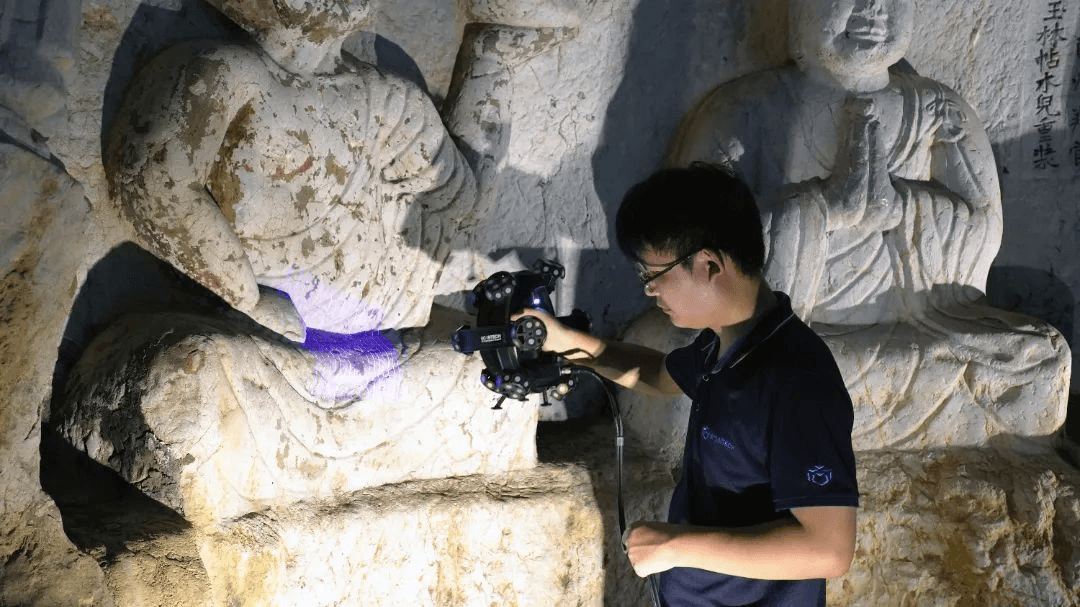 科技傳承文明 | 3D掃描助力文物數(shù)字化保護(hù)，賦活千年石窟！-案例分享-思看科技（杭州）股份有限公司