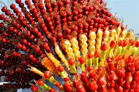 今年冰糖葫芦是要考研吗?!一米糖葫芦、奶皮子糖葫芦、无花果糖葫芦……| 果壳 科技有意思