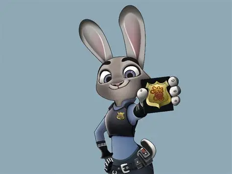 兔子警官朱迪_林川创作室-站酷ZCOOL