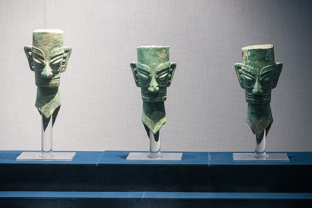 三星堆遗址、金沙遗址出土的139件文物赴杭州展览【4】--图片频道--人民网