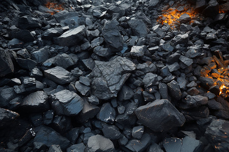 矿场中的煤炭矿场高清图片下载-正版图片601004828-摄图网