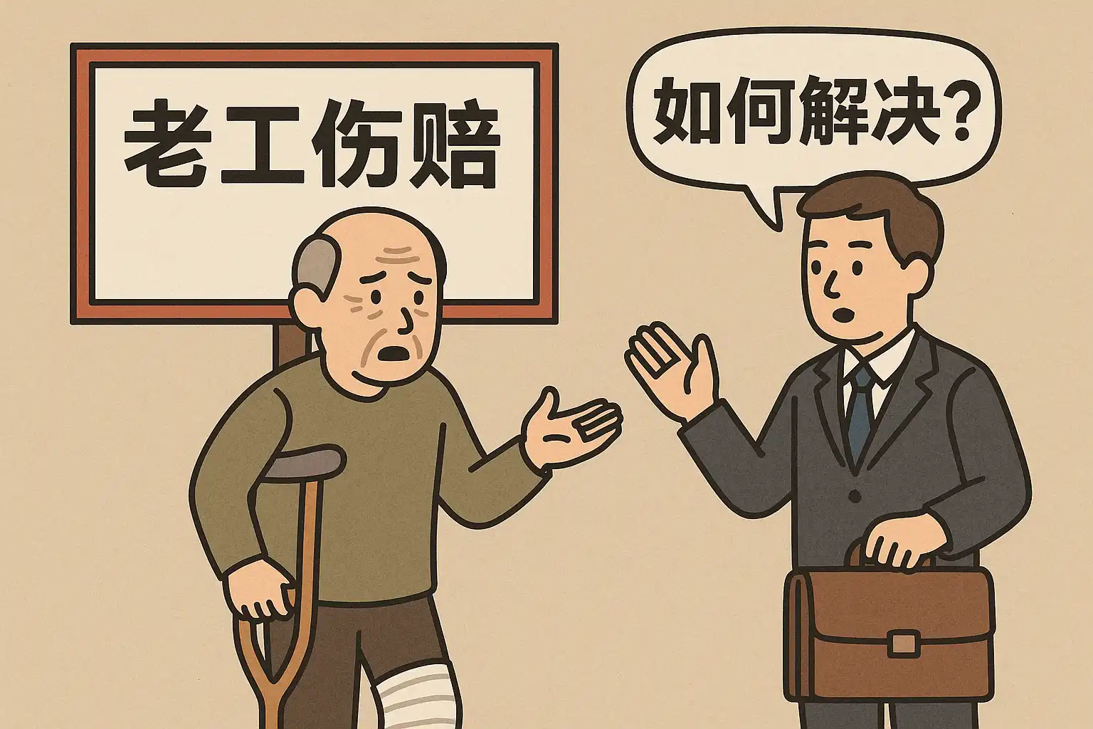 老工伤赔偿流程详解，赔偿难题如何解决？ • i人事