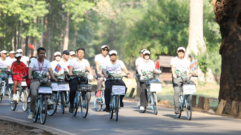 骑行活动现场。主办方供图