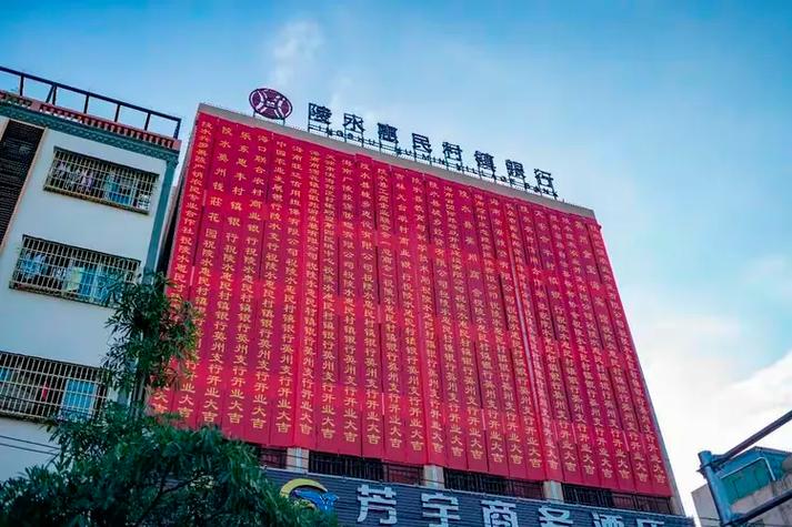 陵水惠民村镇银行英州支行开业