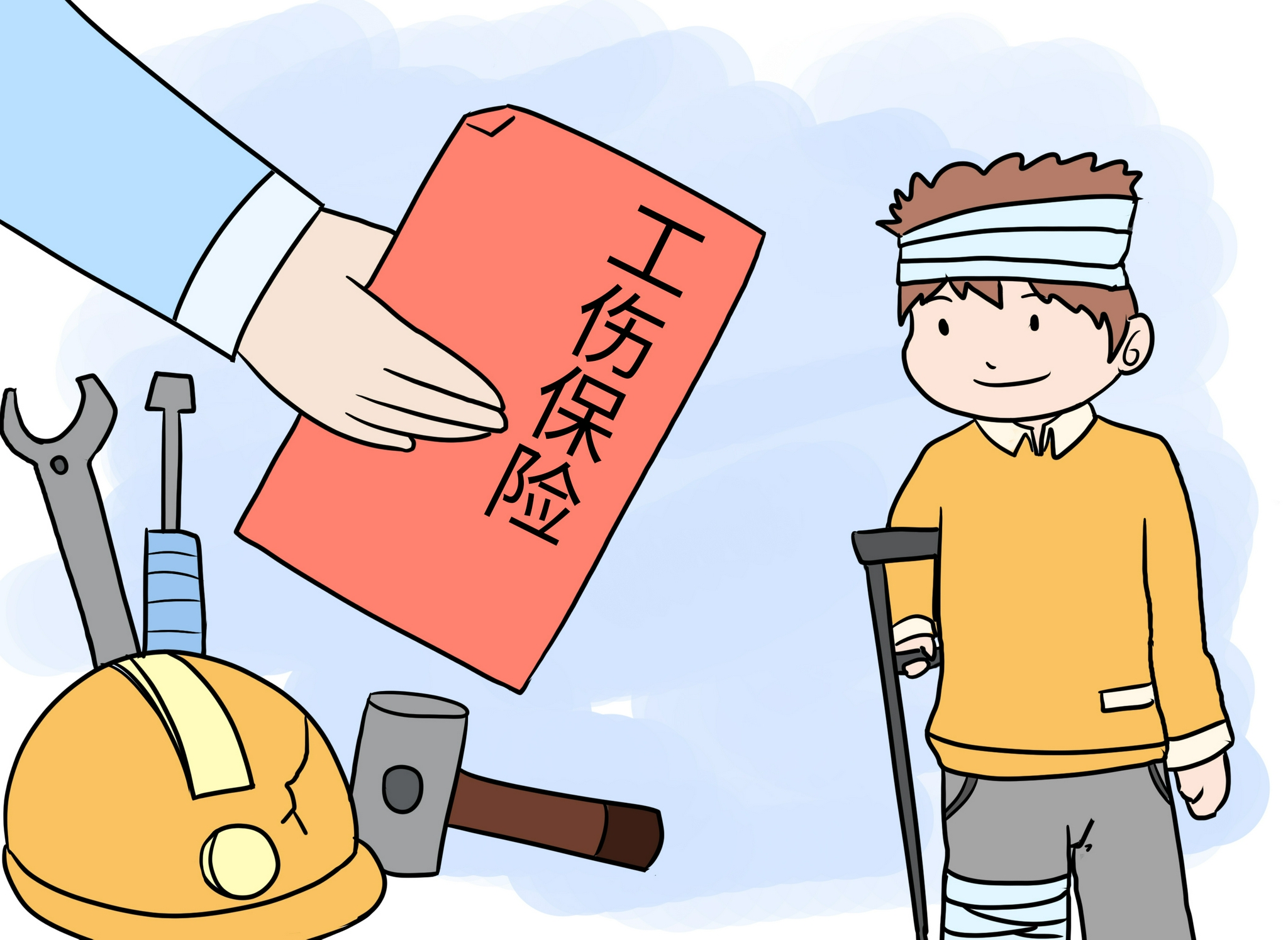 最新！2021工伤认定流程及赔偿标准！|工伤保险条例|医疗|工伤_新浪新闻