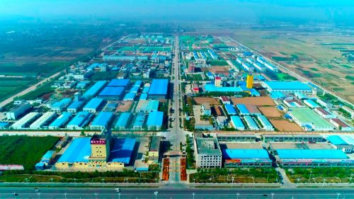 3.蒲城县高新技术产业开发区鸟瞰图